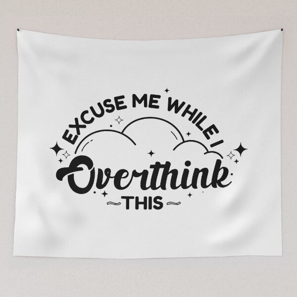 Item preview, overthinking designed and sold by Ashi17.