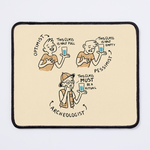 Item preview, Funny Archaeologist comic - Archaeology graduate designed and sold by Paperfly Studio.