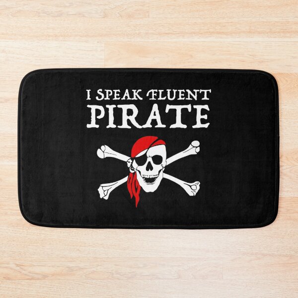 Item preview, I Speak Fluent Pirate designed and sold by Cat Lady Designs.