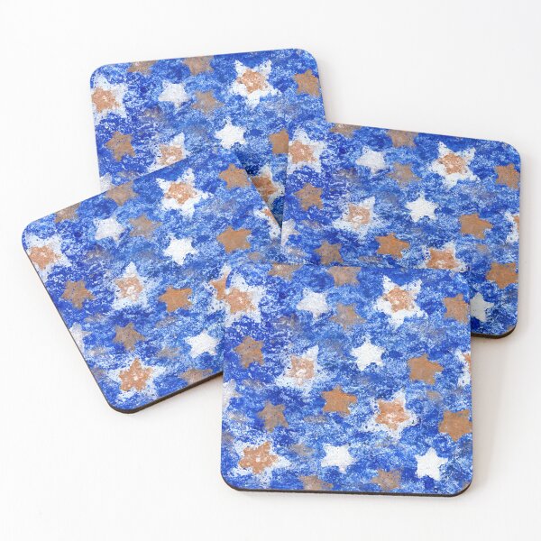 Item preview, White and gold stars designed and sold by SylvieG18.