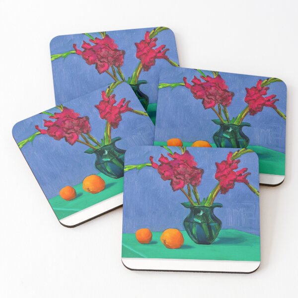 Item preview, David Hockney Gladioli with Two Oranges July 1996 designed and sold by schmelera.