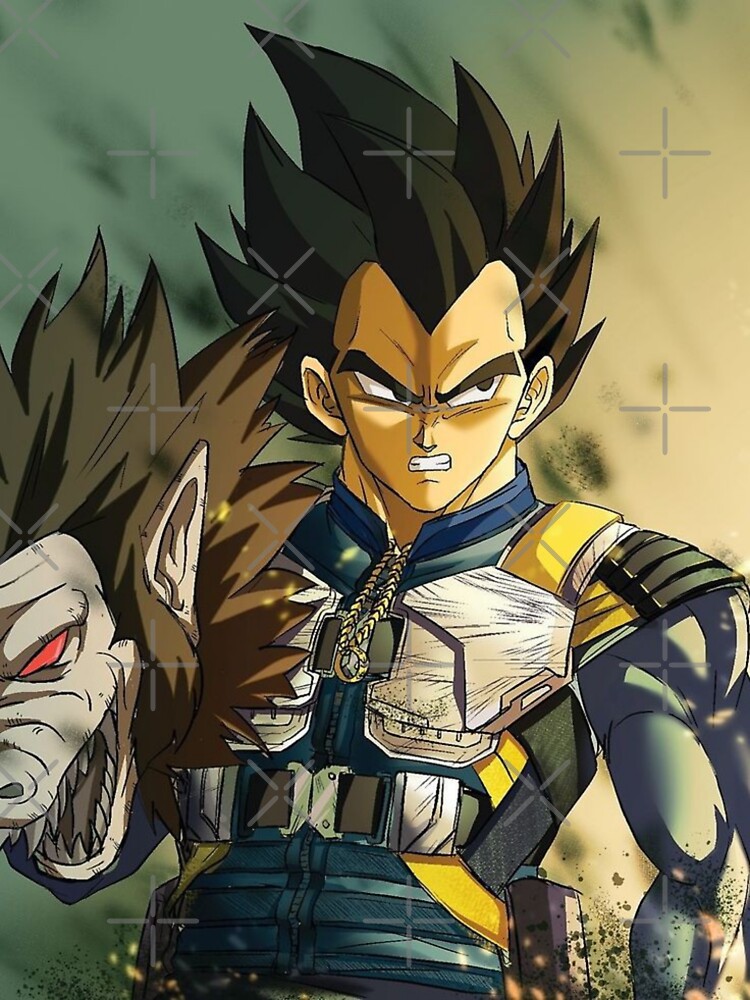 Vegeta Saiyan prince Sticker for Sale by Yashdusane