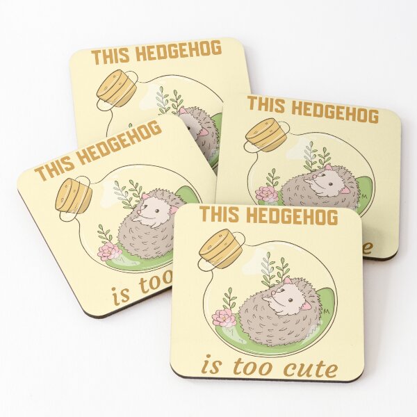 Item preview, This hedgehog is too cute designed and sold by Takemeforaride.