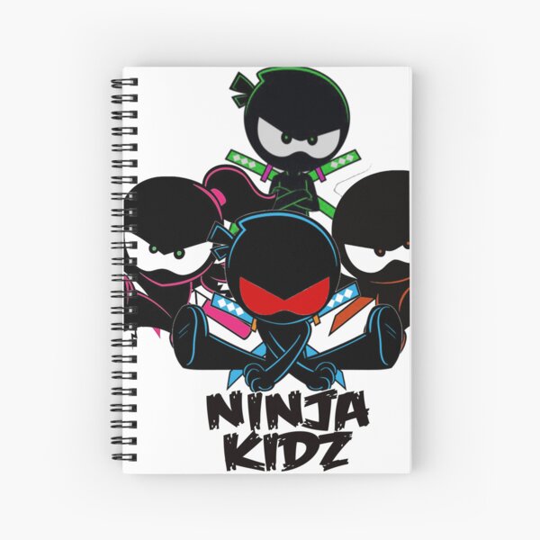 Ninja Kidz Backpack Spiral Notebook