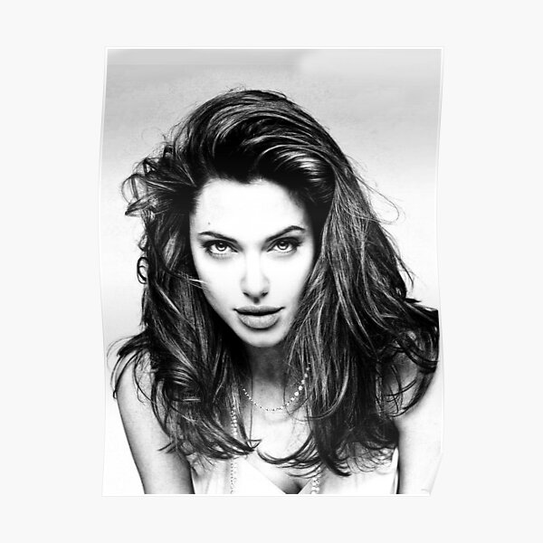 Angelina Jolie Posters Redbubble