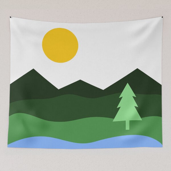 Item preview, Minimal Mountains designed and sold by Arianna Khalil.