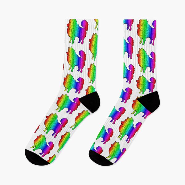 Item preview, Neon Swirly Pomeranian designed and sold by Deborah Camp.
