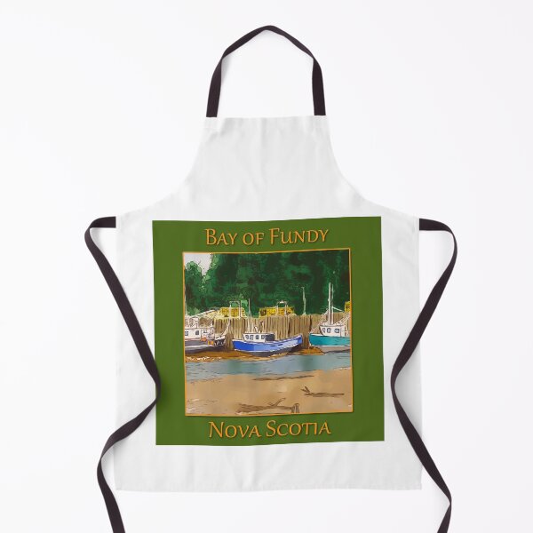 Item preview, Boats high and dry at low tide in the Bay of Fundy at St Martins - WelshDesigns designed and sold by welshdesigns.