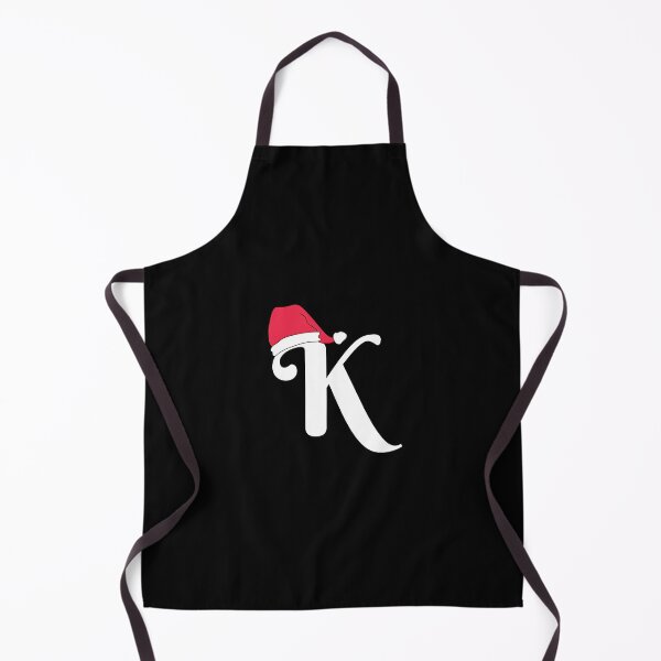 Item preview, Letter K Red Christmas Santa Hat designed and sold by moderncrazeshop.