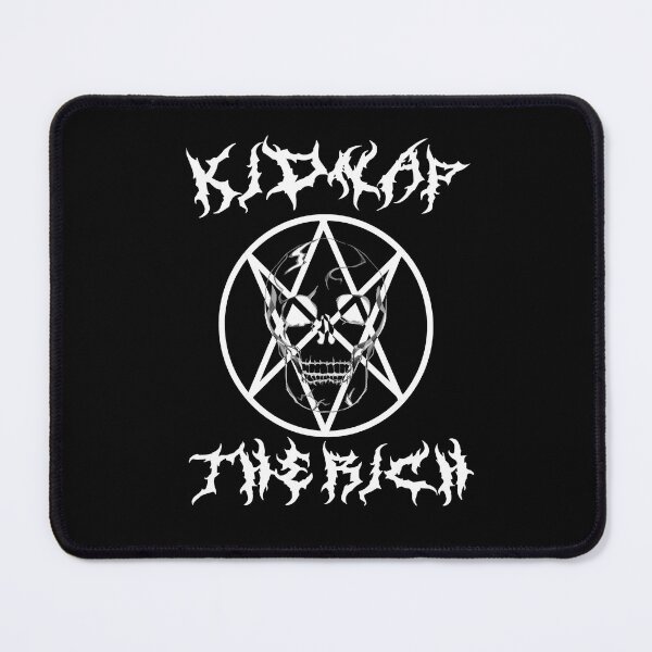 Item preview, INVERTED KIDNAP THE RICH - BLACK METAL designed and sold by CYBER-BAT.