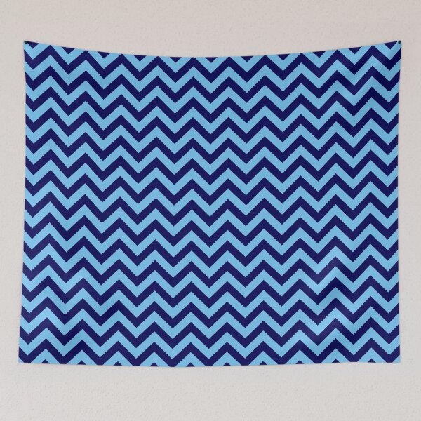 Item preview, Blue Chevron Print designed and sold by Arianna Khalil.
