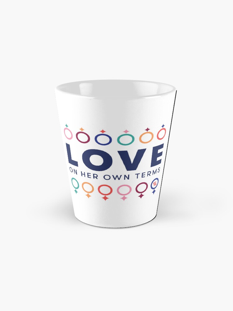 Thumbnail 2 of 4, Coffee Mug, Love on Her Own Terms (Multicolor w/ White) designed and sold by VOWforGirls.