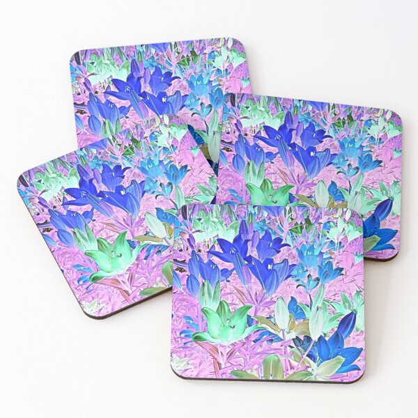 Item preview, fluorescent floral designed and sold by RAJAT KANTI CHAKRABARTY.