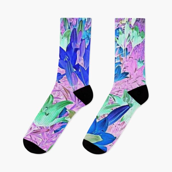 Item preview, fluorescent floral designed and sold by RAJAT KANTI CHAKRABARTY.