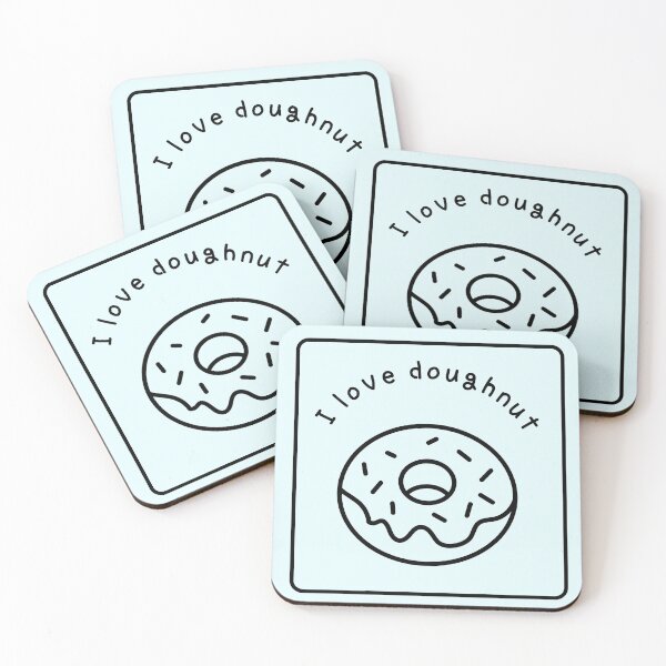 Item preview, I love doughnut, donut designed and sold by zzzozzo.