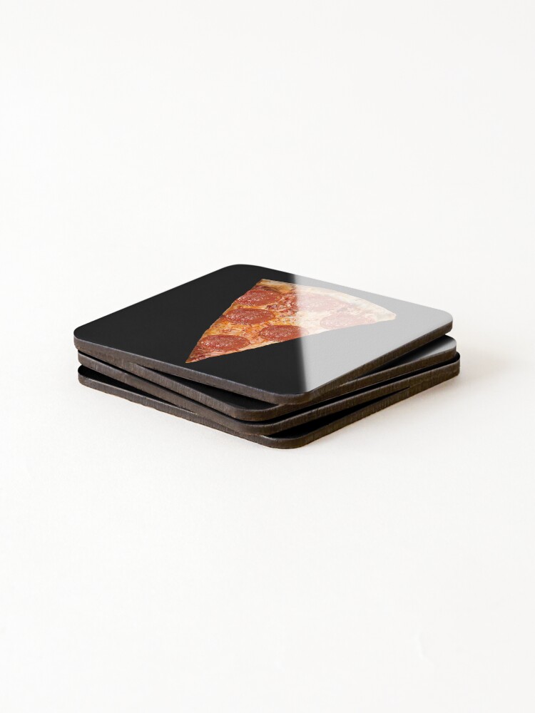 Alternate view of Pepperoni NY Style Pizza Slice Coasters (Set of 4)