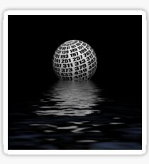 Prime number planet Sticker