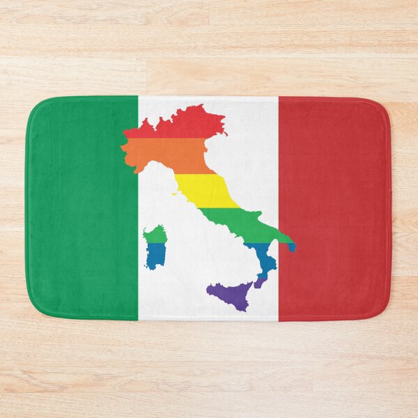 Item preview, Italy LGBT Pride Flag designed and sold by putaflagonit.