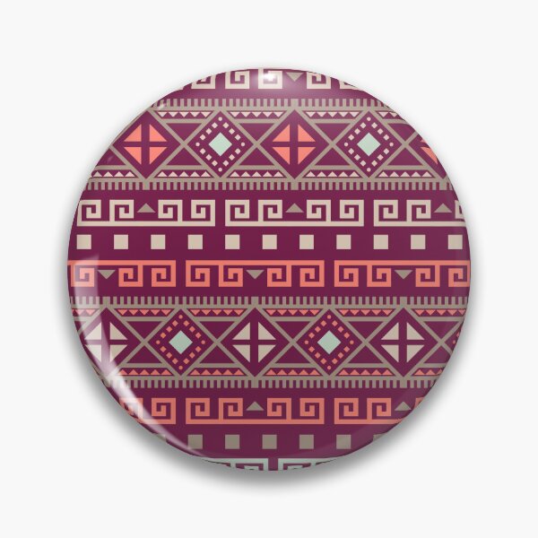 Item preview, Geometric Triangles Compilation in Rose Gold, Aqua and Purple - Multicolor Boho Motif designed and sold by Yeldiz.