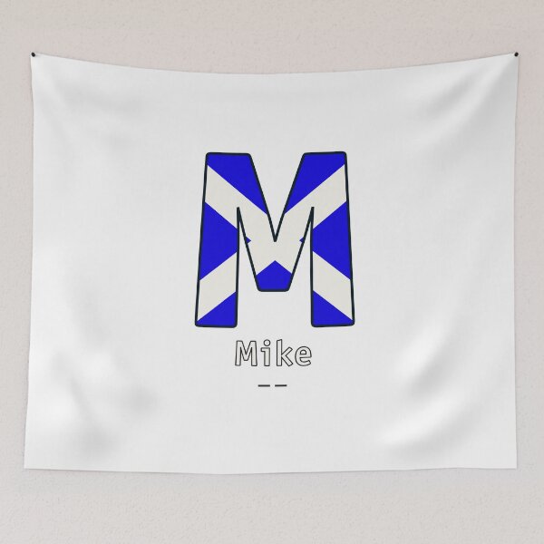 Item preview, M = Mike designed and sold by Hell-Prints.