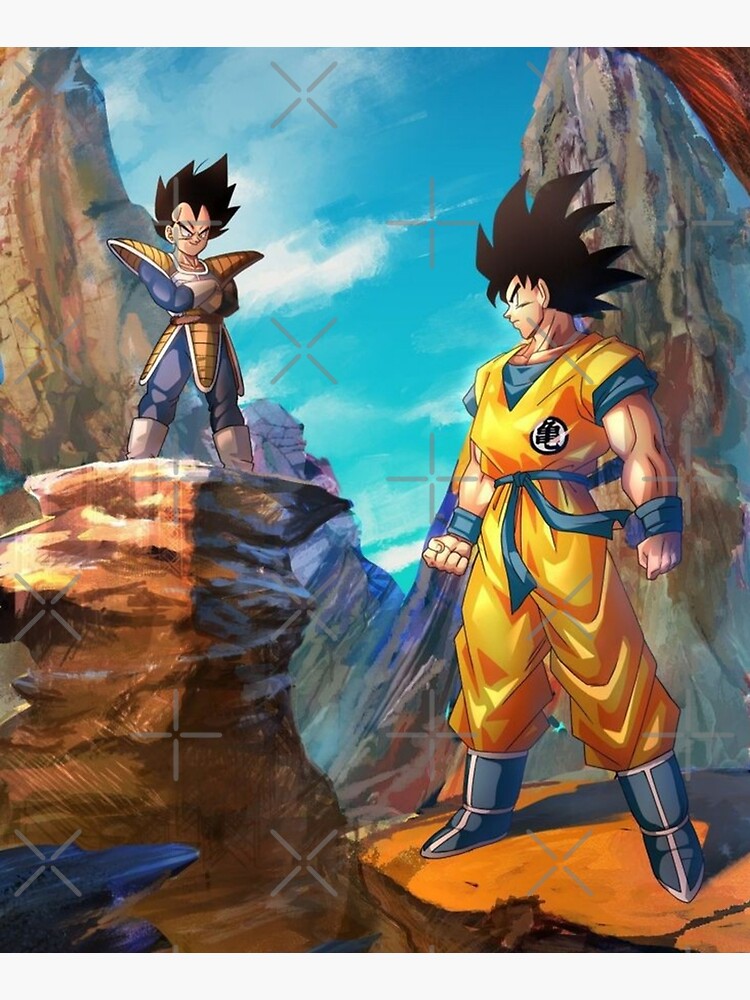 goku and vegeta fanart dragon Ball super  Art Board Print for Sale by  Yashdusane