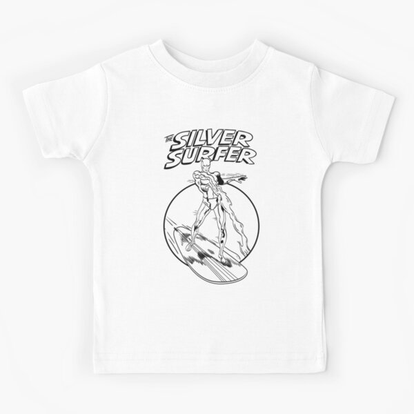 Marvel silver sales surfer t shirt