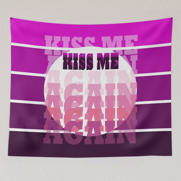 Item preview, Kiss Me again V1 Full Typo designed and sold by SimonSay.
