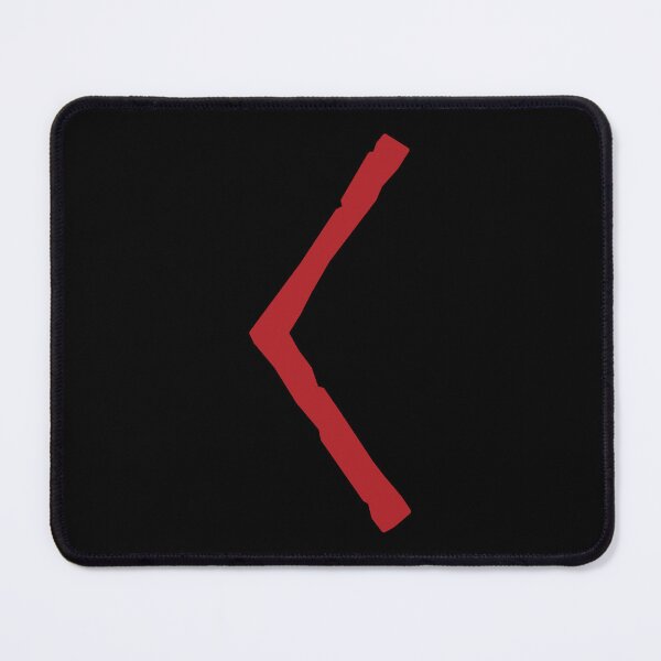 Item preview, Viking Rune - Kenaz Elder Futhark Runic Fire Symbol designed and sold by iscaStudioArt.