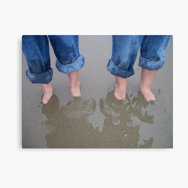 Beach Twins Canvas Print