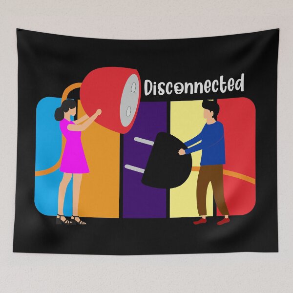 Item preview, Disconnected Funny designed and sold by soebekhi.