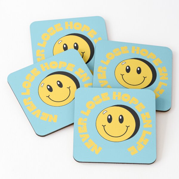 Item preview, Retro Smiley "Never lose hope Life" designed and sold by builtbyher.