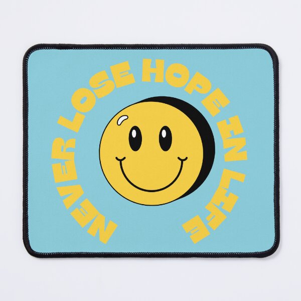 Item preview, Retro Smiley "Never lose hope Life" designed and sold by builtbyher.