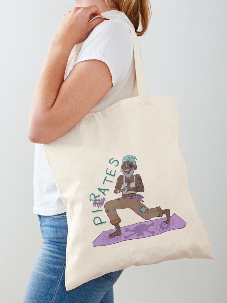 Pirate Pilates Tote Bag