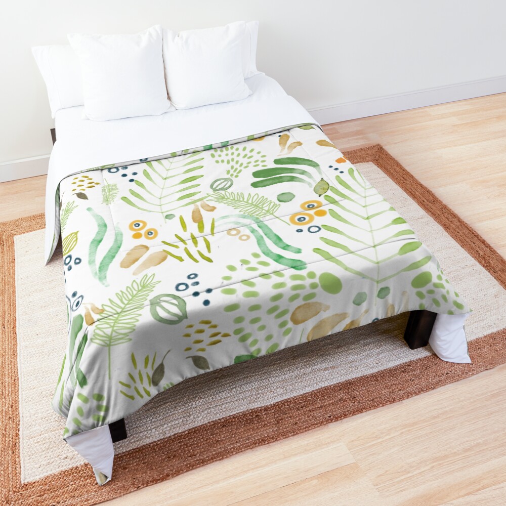 lovely green Comforter