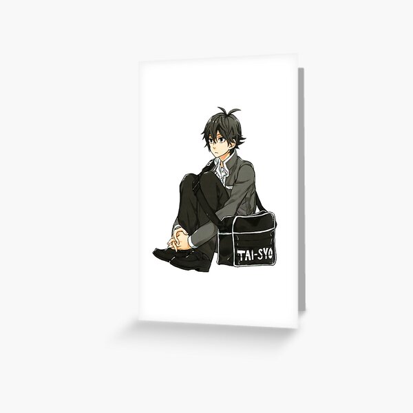 Barakamon Sei Handa and Naru Kotoishi | Greeting Card