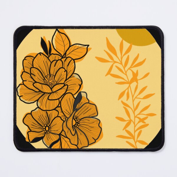 Item preview, yellow floral designed and sold by ViviCampos.