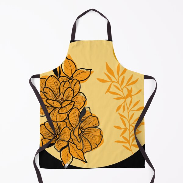 Item preview, yellow floral designed and sold by ViviCampos.