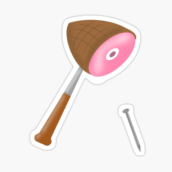 A HAMmer? Sticker