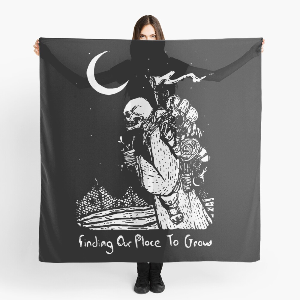Finding Out Place To Grow, Skeleton Scarf