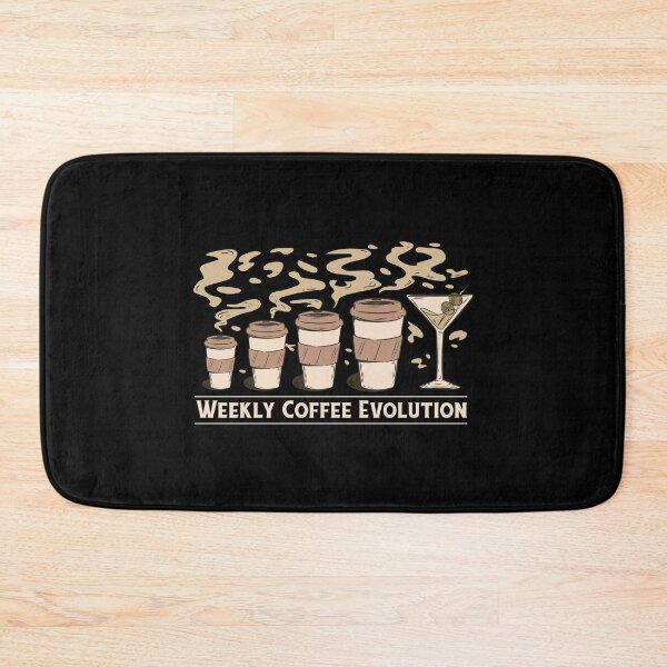 Item preview, Weekly Coffee Evolution designed and sold by JanooFactory.