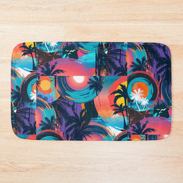 Item preview, Beach Sunset Colorful designed and sold by BubbleShopLK.