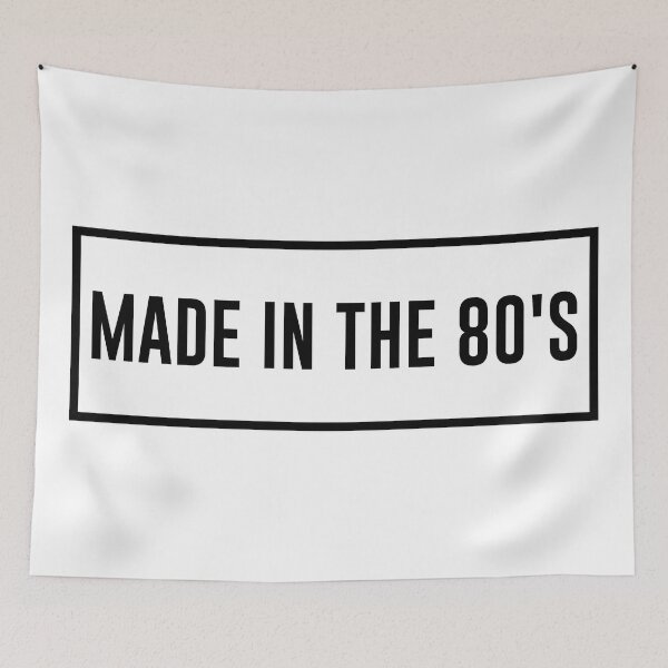 Item preview, Made in the 80s (Black) designed and sold by Arianna Khalil.