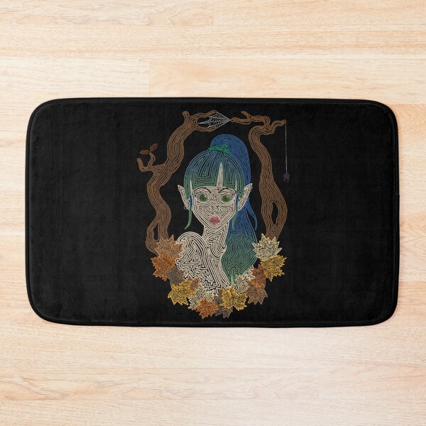 Item preview, Woodland elf line art designed and sold by Cailleachh.