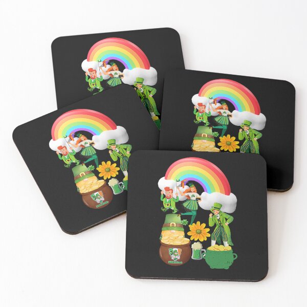 Item preview, Lucky Irish Treasure Lottery Charm Leprechauns designed and sold by OliDesigns.