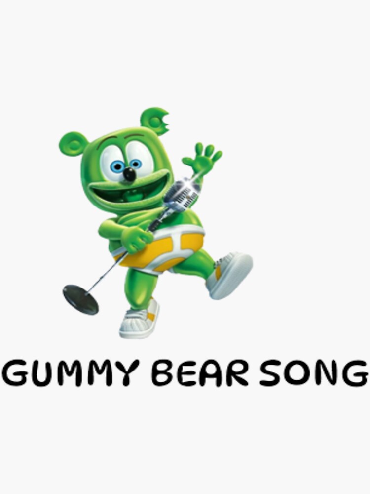 GUMMY BEAR SONG T-SHIRT | Sticker
