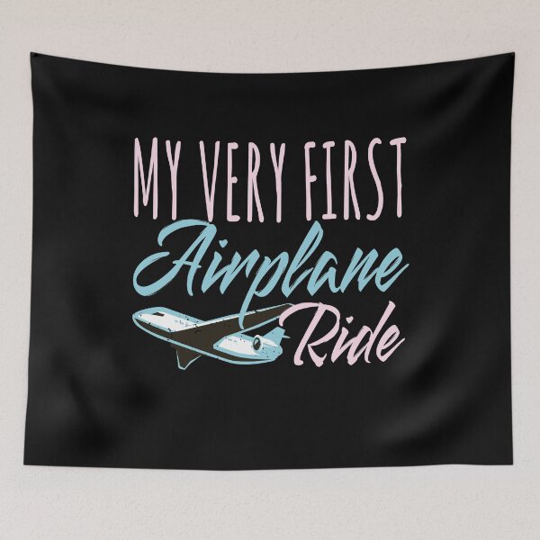 Item preview, My Very First Airplane Ride Airplane designed and sold by MooonTees.