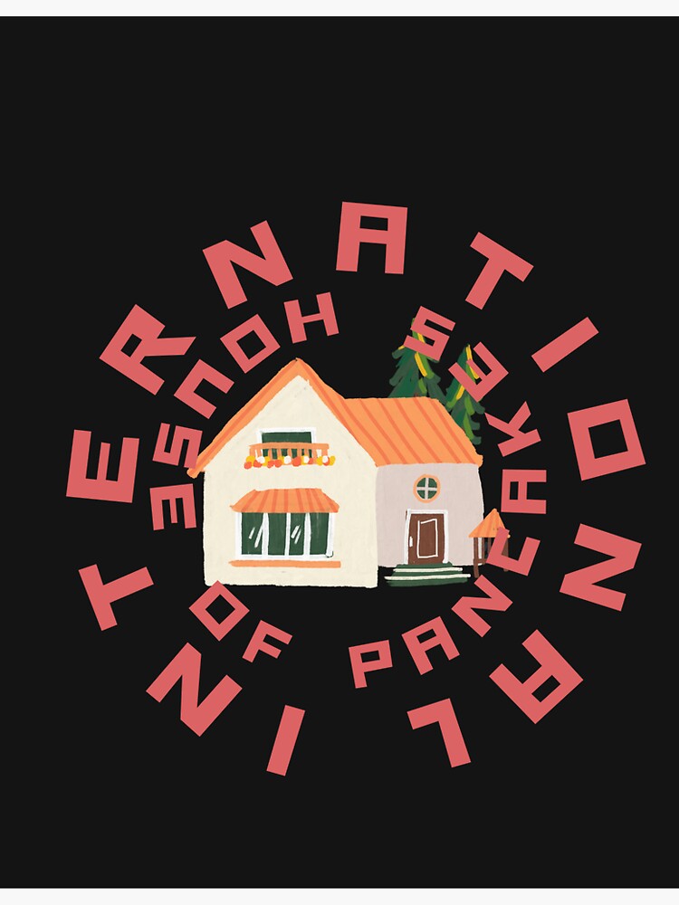 "international house of pancakes " Sticker for Sale by Wehay Redbubble