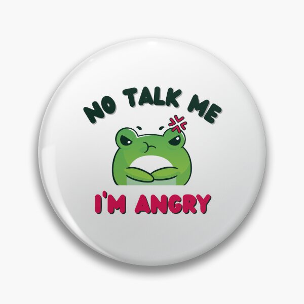 Item preview, No talk I'm angry designed and sold by MudPuppet.