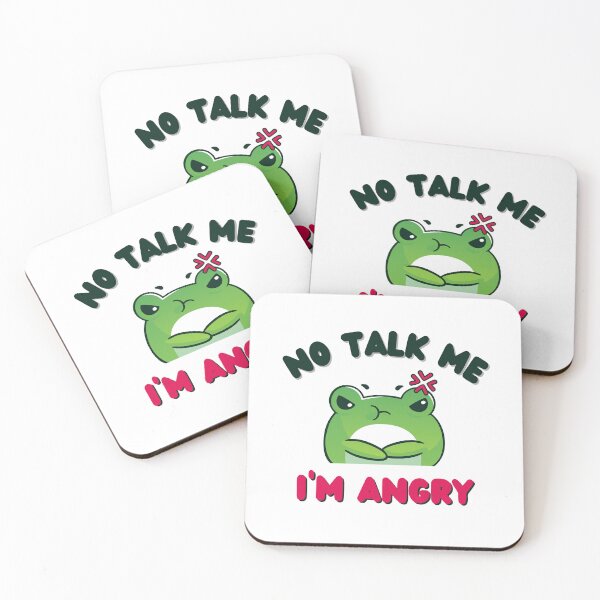 Item preview, No talk I'm angry designed and sold by MudPuppet.