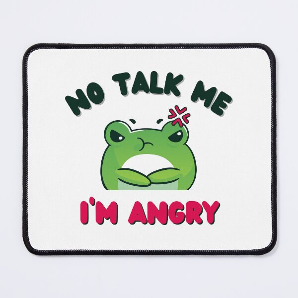 Item preview, No talk I'm angry designed and sold by MudPuppet.